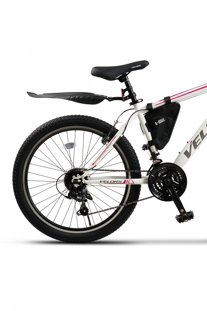 Bicicleta MTB-HT Velors Neptune 2.4 V24215G AlbMovGri, roti 24 inch, 21 viteze, greutate suportata 80 kg - 1 | YEO