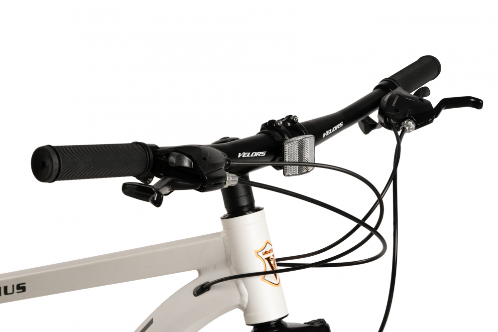 Bicicleta MTB-HT Velors Venus 2.6 V26302G AlbNegruPortocaliu, roti 26 inch, cadru din aluminiu, inaltime utilizator 150-165cm, greutate suportata 120 kg - 1 | YEO