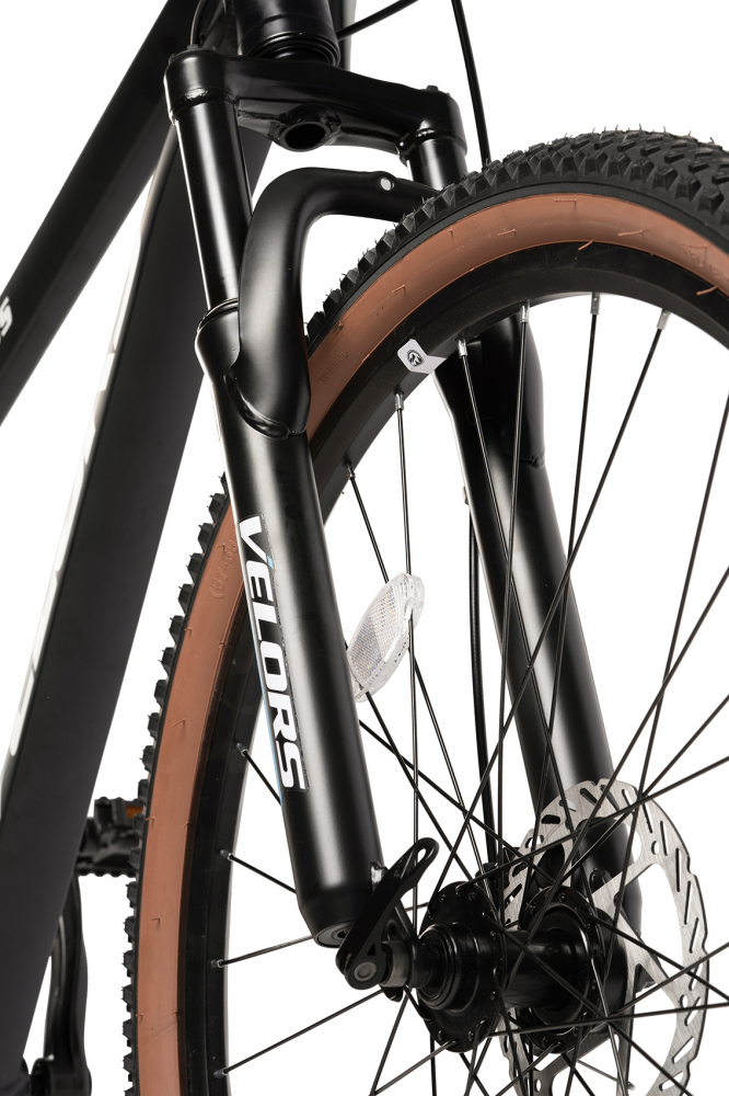 Bicicleta MTB-HT Velors Venus 2.7 V27302G NegruAlbAlbastru, roti 27,5 inch, cadru din aluminiu, inaltime utilizator 160-175 cm, greutate suportata 120 kg - 3
