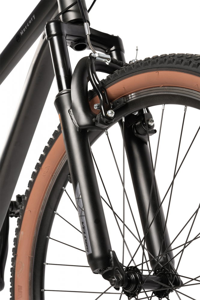 Bicicleta MTB Velors Mercury V26301G GriNegru, Schimbator spate Carpat, Roti 26 Inch, Manete Schimbator Rotative, 21 viteze, Frane Mecanice Disc fataspate - 5