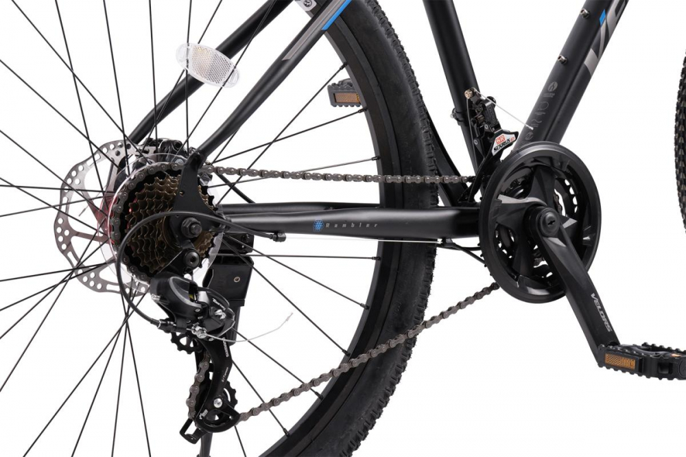 Bicicleta MTB Velors Rambler V27311AG 27.5 inch, NegruGri, inaltime utilizator 160-175 cm , cadru din otel, greutate suportata 120 kg - 4