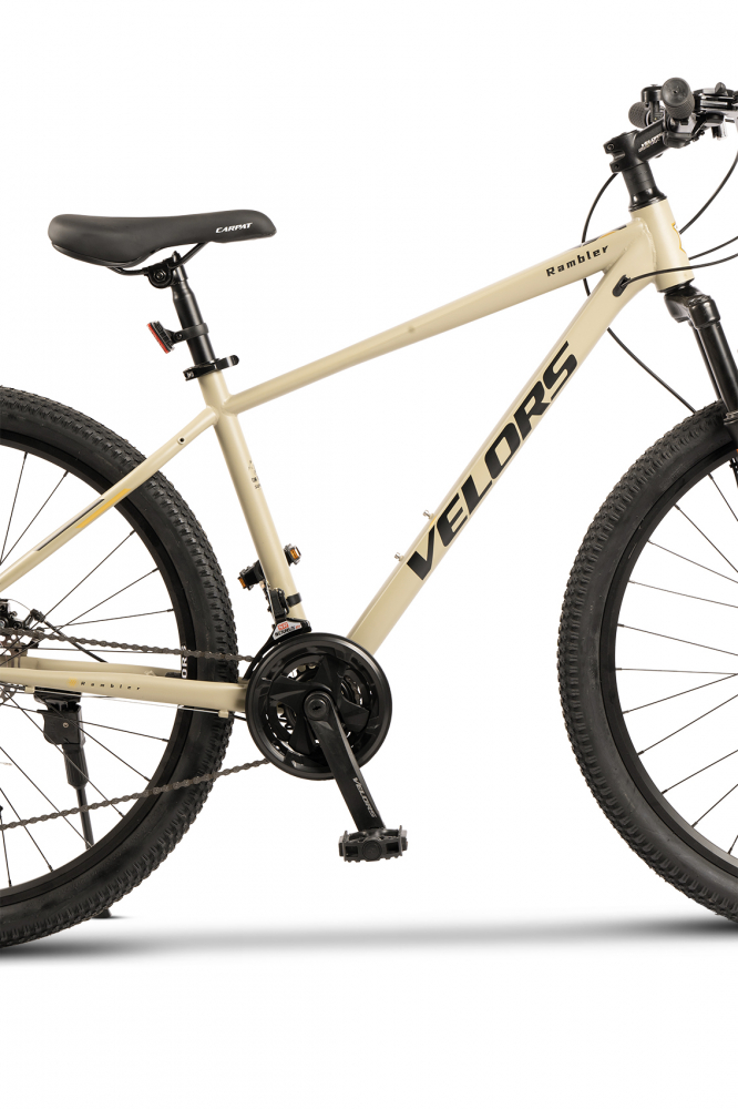 Bicicleta MTB Velors Rambler V27311AG 27.5 inch, OliveNegru, inaltime utilizator 160-175 cm , cadru din otel, greutate suportata 120 kg - 2