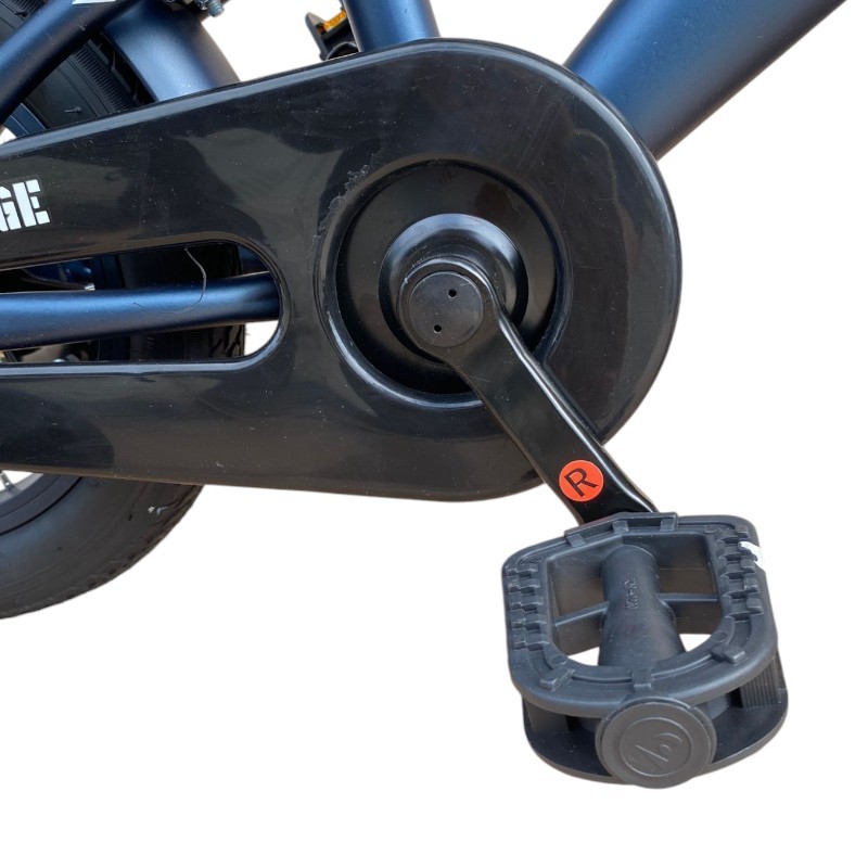 Bicicleta pentru copii Procart Albastru cadru din otel, roti 12 inch, reglare inaltime, frana v-brake, stop si far, roti ajutatoare - 4