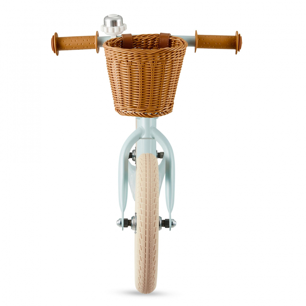 Bicicleta de echilibru Kinderkraft Rapid 2 Blue Breeze, cadru din aliaj de magneziu, scaun reglabil, clopotel si cos pentru jucarii - 1 | YEO