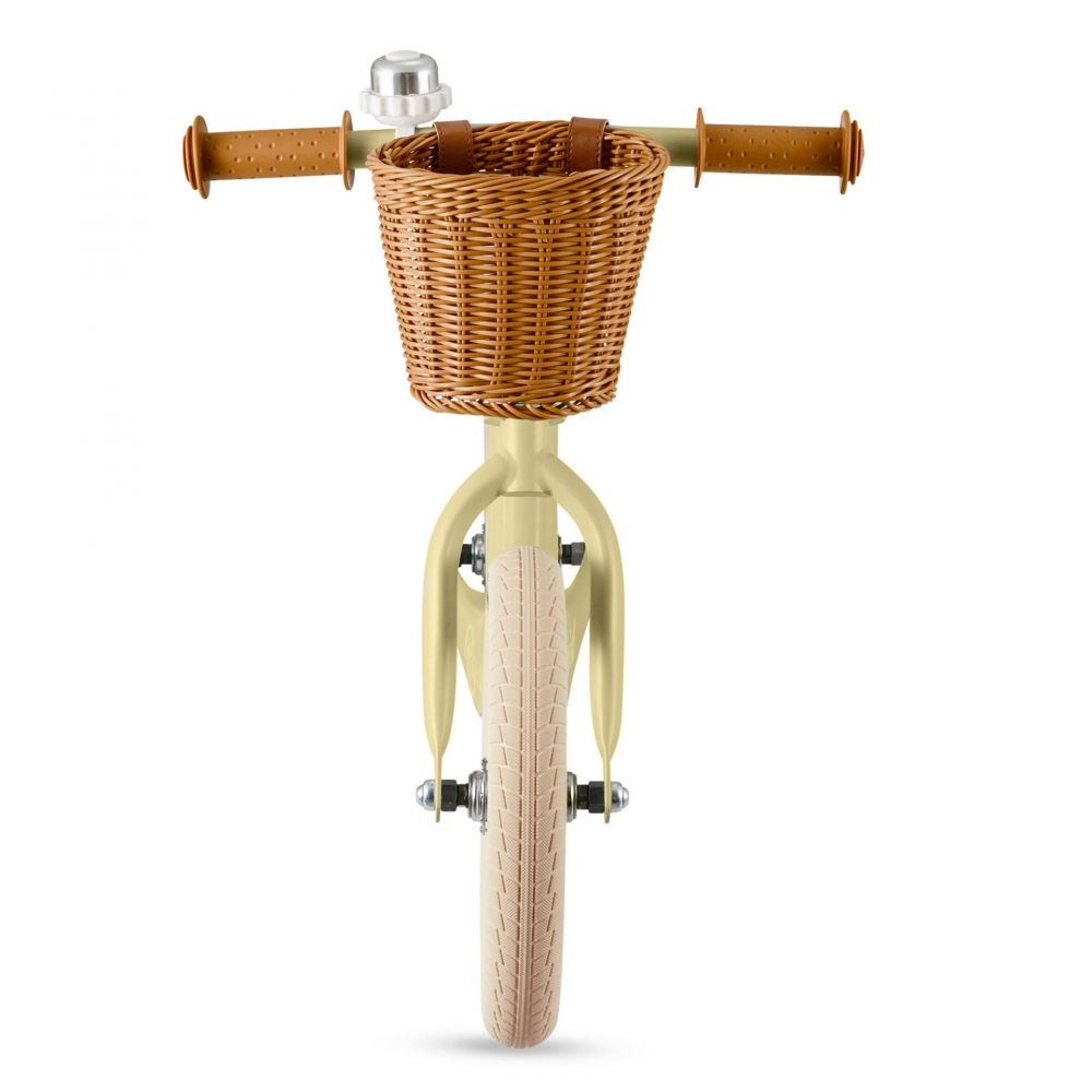 Bicicleta de echilibru Kinderkraft Rapid 2 Green, cadru din aliaj de magneziu, scaun reglabil, clopotel si cos pentru jucarii - 1 | YEO