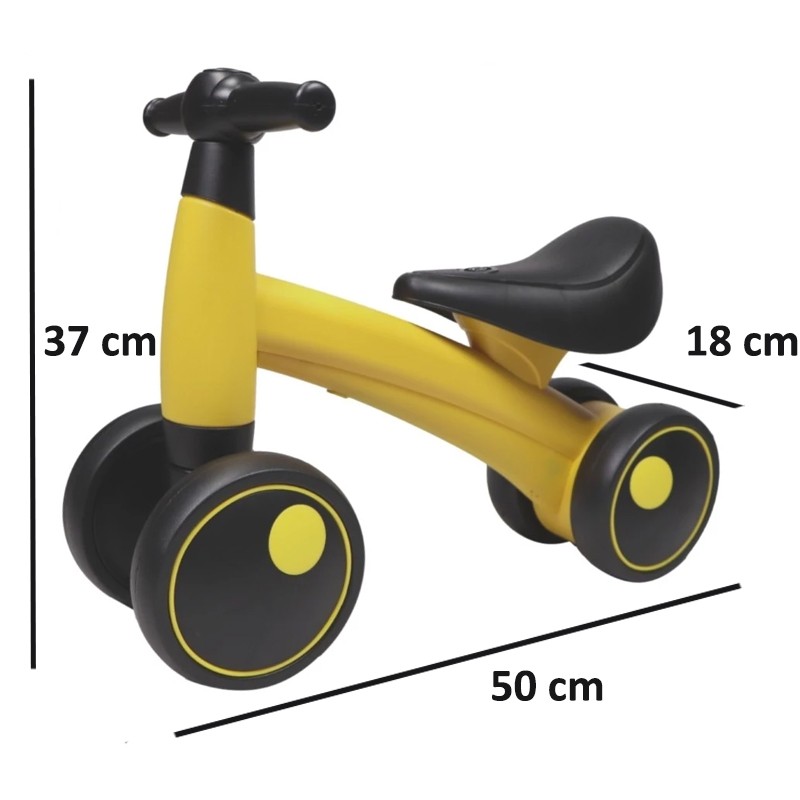 Vehicul pentru copii Procart cu 4 roti, luminite led, muzica, 1-3 ani - 6