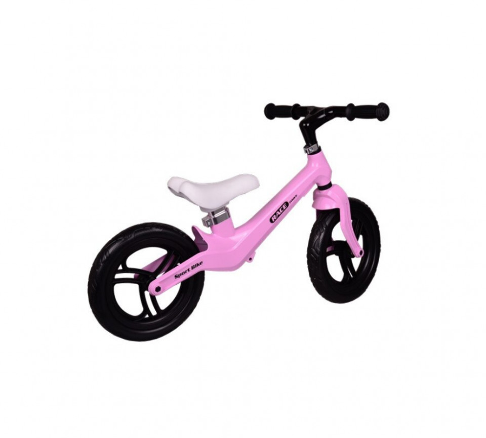 Bicicleta fara pedale Race Max Roz cadru din aliaj de magneziu, roti 10 inch din spuma Eva, greutate admisa 30 kg - 1 | YEO