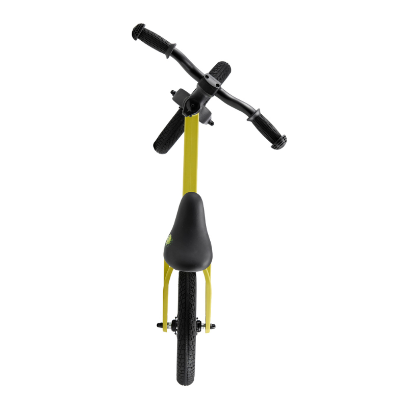 Bicicleta pentru copii Kinderkraft Eter Lime fara pedale, roti 12 inch, scaun ergonomic reglabil, greutate admisa 35 kg - 3 | YEO