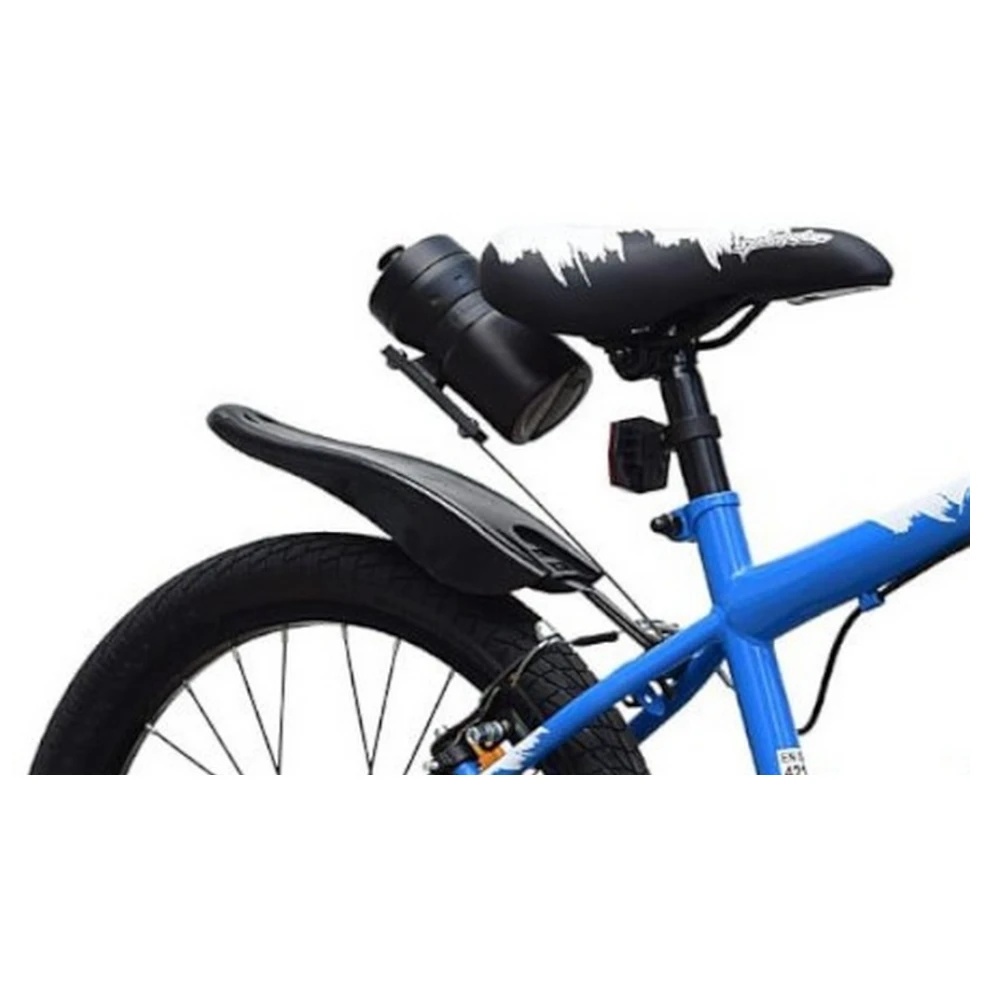 Bicicleta pentru copii Novokids SplendOr Boom PRO Edition Albastru Cu bidon pentru apa, Roti 20 inch, Greutate admisa 50 kg, Cadru din otel, Roti ajutatoare detasabile, Ghidon reglabil pe inaltime - 2
