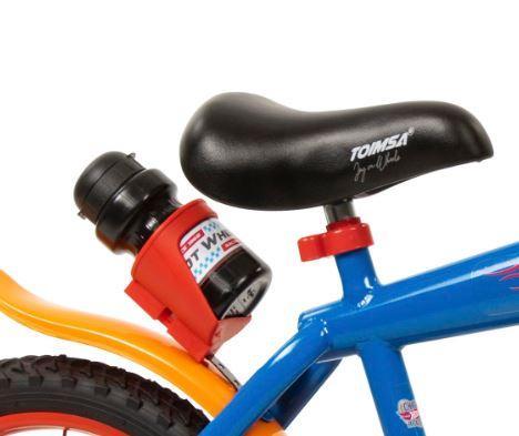 Bicicleta pentru copii Toimsa Hot Wheels 16 inch cu roti ajutatoare, suport si sticla de apa - 1 | YEO