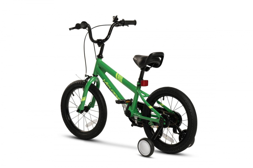 Bicicleta pentru copii Velors V1603B VerdeNegru, roti 16 inch, inaltime utilizator 100-115 cm, greutate suportata 60 kg - 6