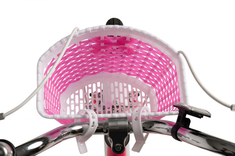 Bicicleta pentru copii Velors V1804B Fucsia, roti 18 inch, inaltime utilizator 115-125 cm, greutate produs 60 kg - 2 | YEO