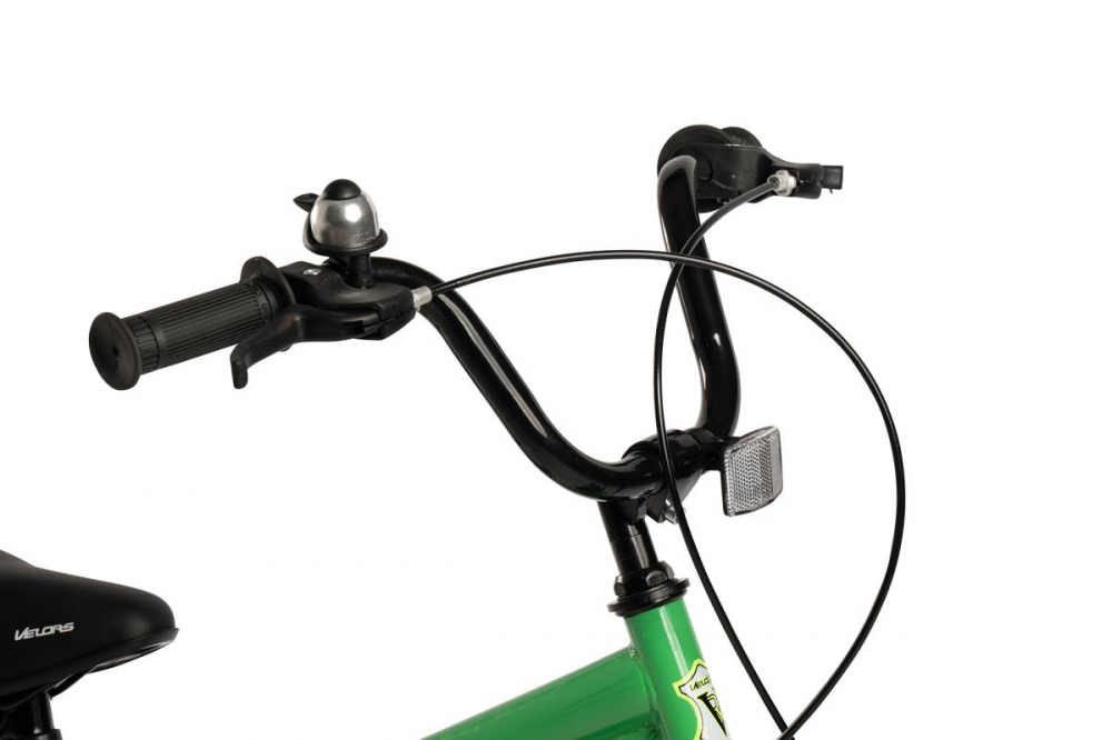 Bicicleta pentru copii Velors V2003B VerdeNegru, roti 20 inch, inaltime utilizator 120-135 cm, greutate suportata 80 kg - 1 | YEO