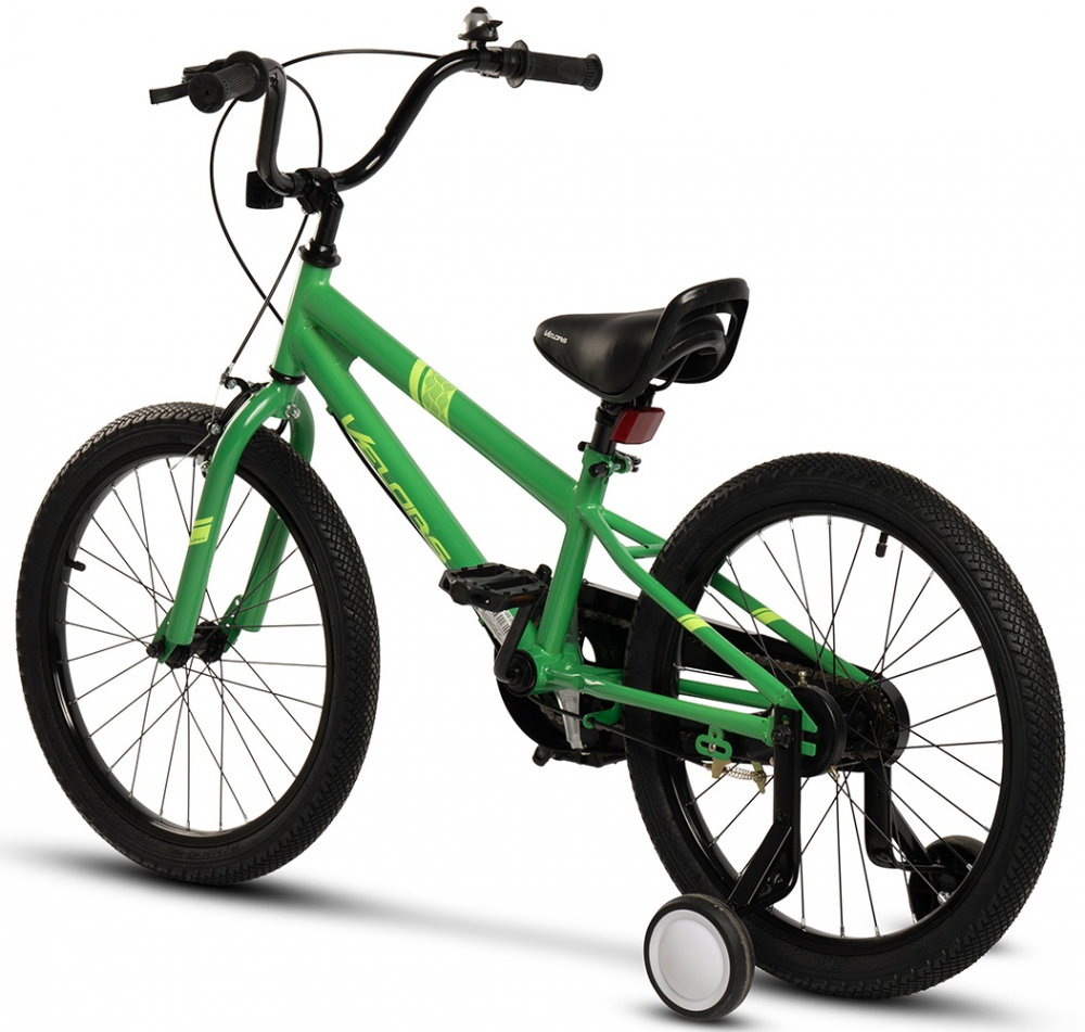 Bicicleta pentru copii Velors V2003B VerdeNegru, roti 20 inch, inaltime utilizator 120-135 cm, greutate suportata 80 kg - 6