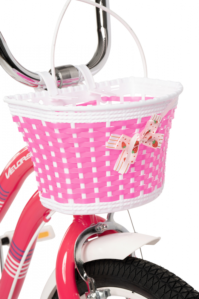 Bicicleta pentru copii Velors V2004B fucsia, roti 20 inch, inaltime utilizator 120-135 cm, greutate suportata 80 kg - 4