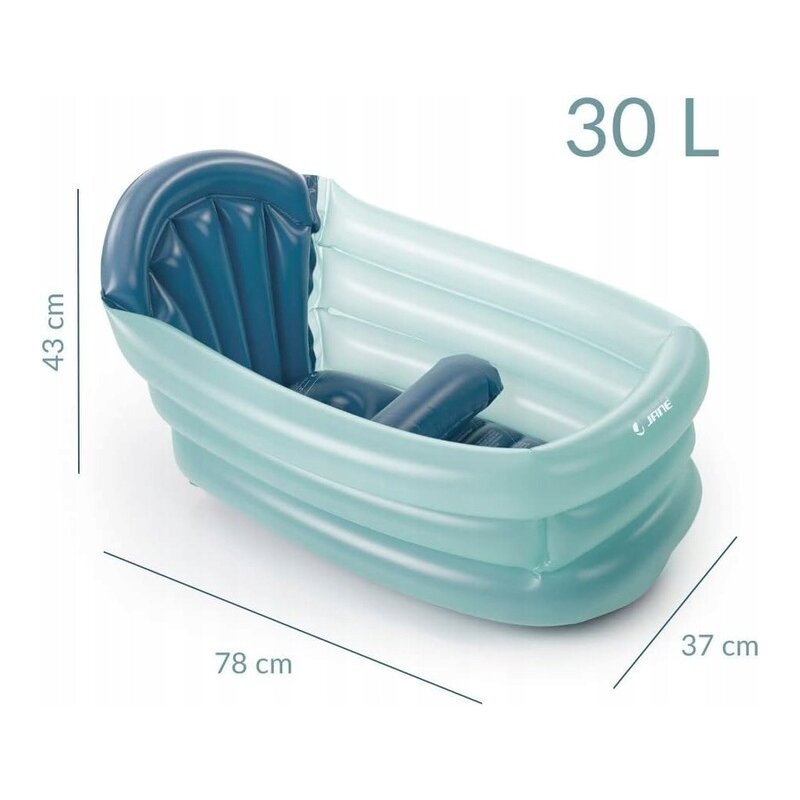 Cadita gonflabila Jane 3 pozitii pentru copii 78 x 43 x 37 cm BPA Free Holi - 2 | YEO