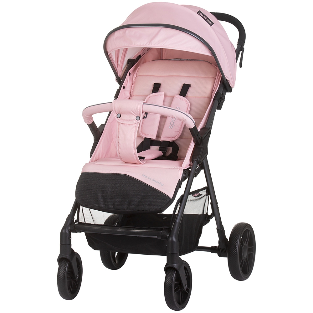 Carucior pentru copii Chipolino Sparkle marshmallow sport cu suspensii, spatar reglabil, centura siguranta si pliere compacta
