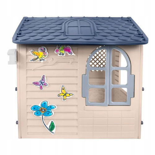 Casuta de joaca pentru copii Mochtoys Gri 122 x 120 x 120,5 cm - 1 | YEO