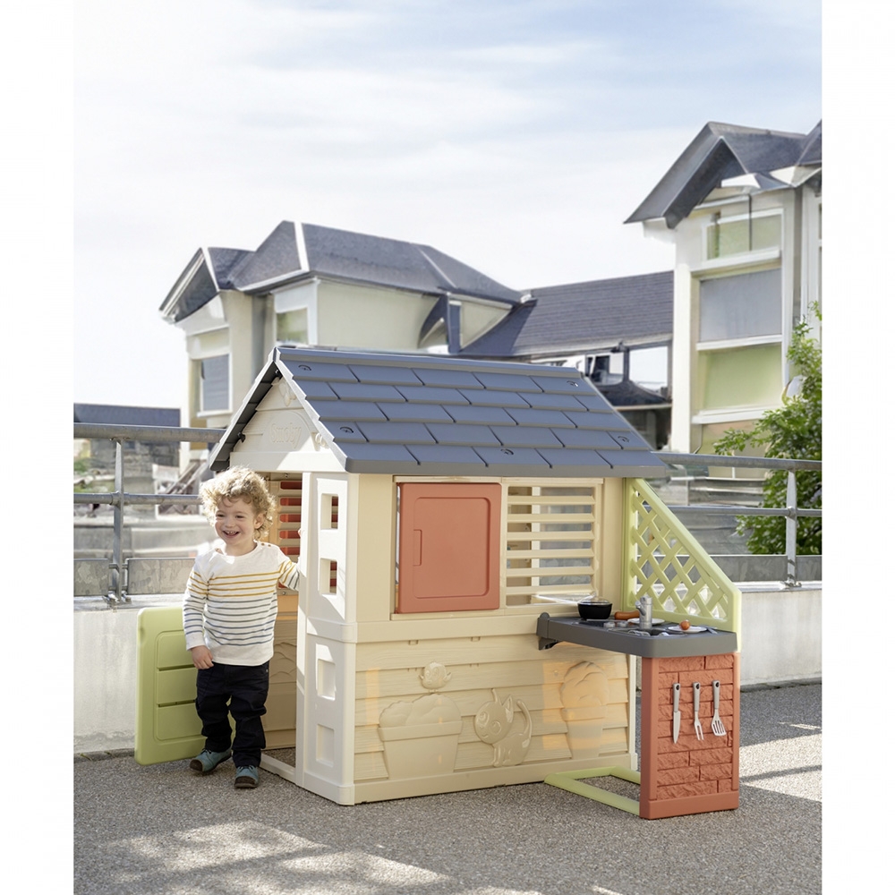 Casuta pentru copii Smoby Life Nature cu bucatarie - 1 | YEO