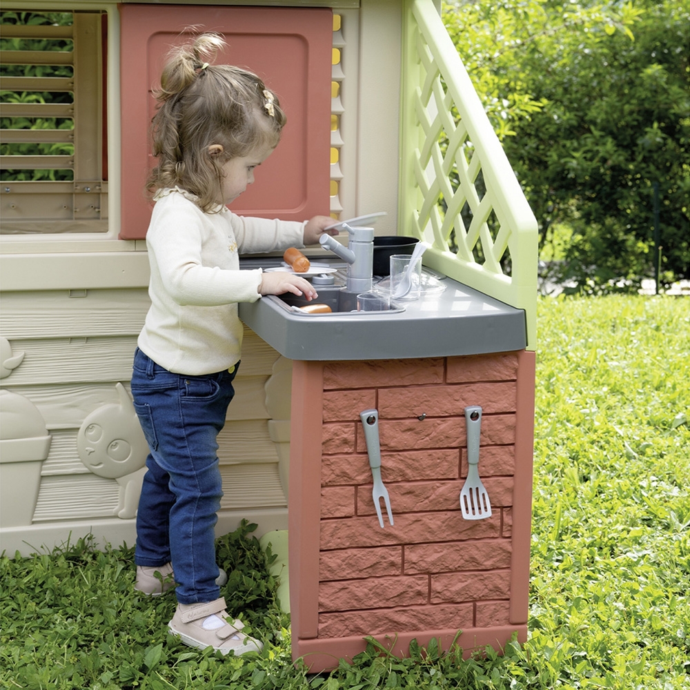 Casuta pentru copii Smoby Life Nature cu bucatarie - 3 | YEO