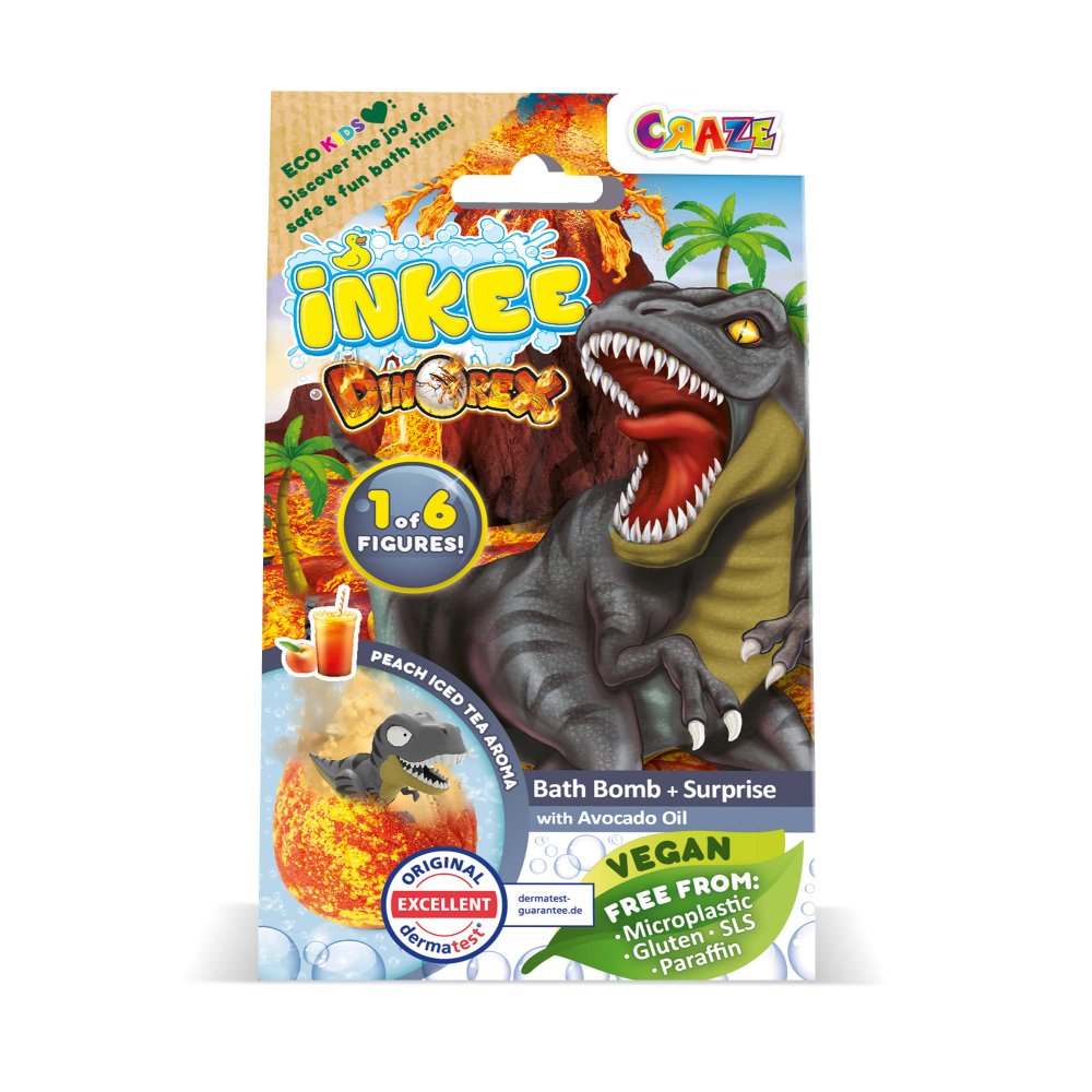 Bila de baie Inkee cu surpriza dinozaur Craze - 1 | YEO