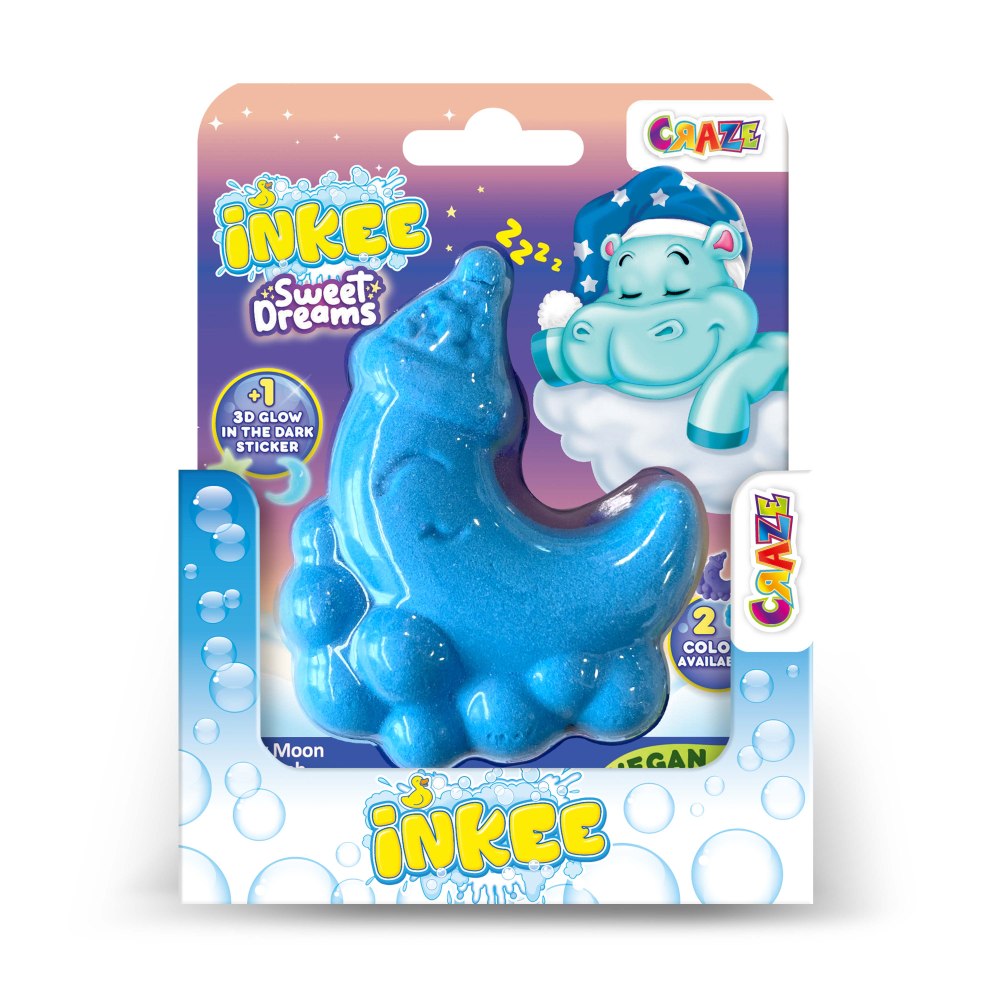 Bomba de baie spumoasa Inkee in forma de luna Craze - 2 | YEO