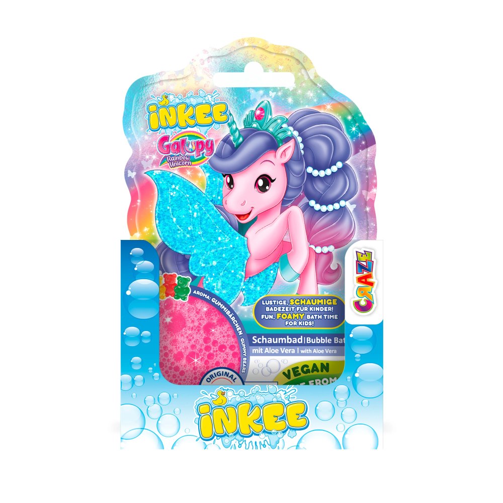 Lichid de baie spumant Craze Inkee unicorn Galupy cu diverse arome - 3 | YEO