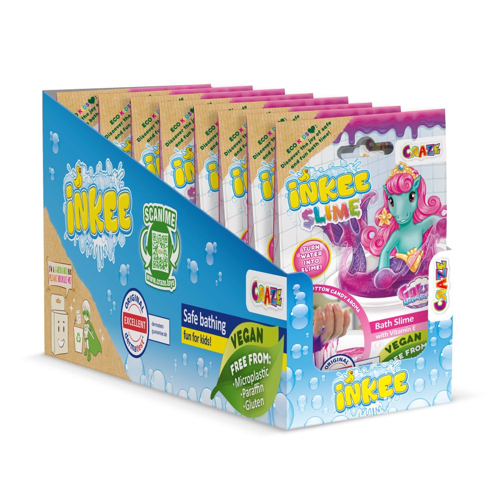 Slime de baie Craze sirena Galupy cu vitamina E si culoare schimbatoare de la roz la mov - 2 | YEO