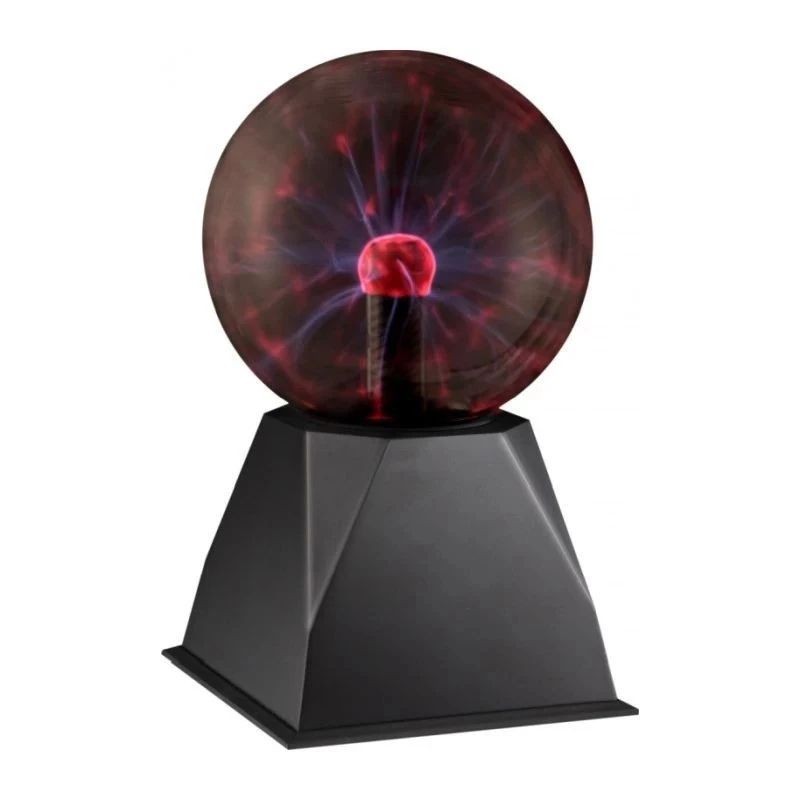 Glob luminos cu plasma, senzor atingere, efect fulger, diametru 10 cm - 5