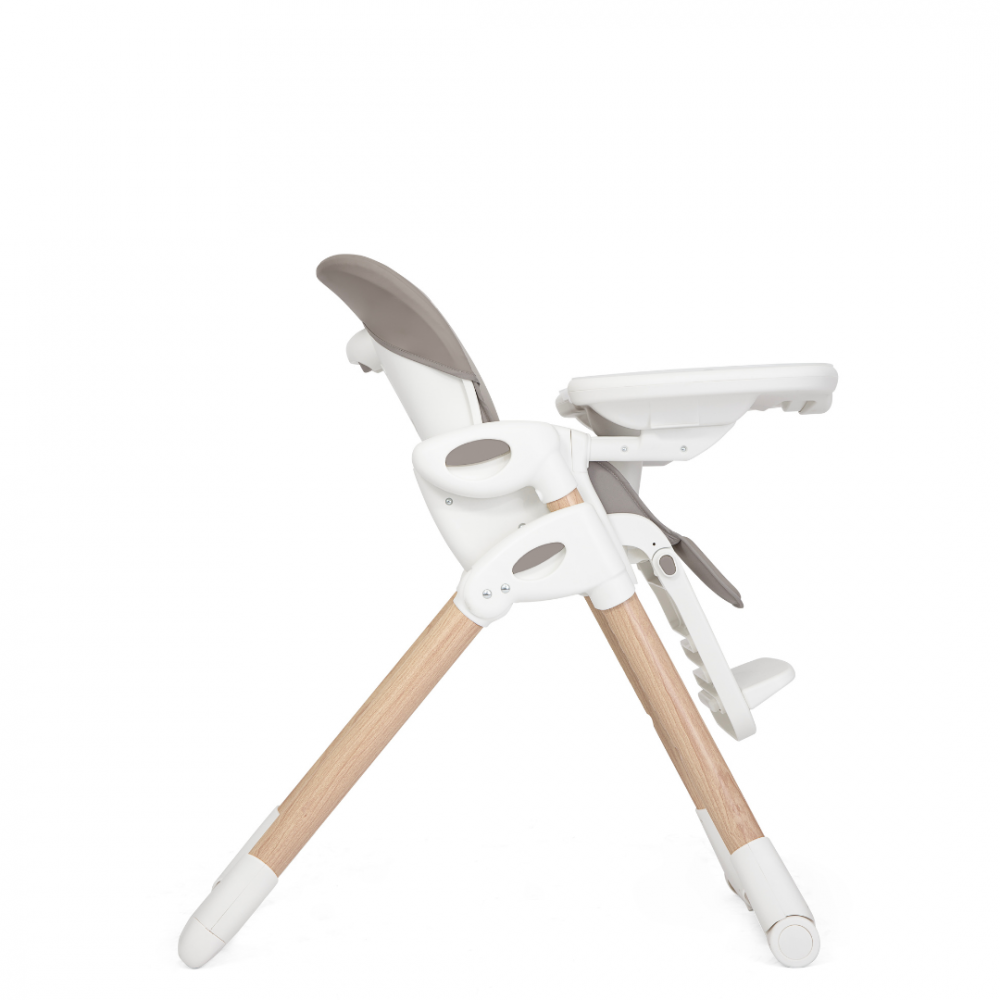 Scaun de masa pentru copii Joie Mimzy Recline Walnut Wood  spatar reglabil in 5 pozitii, inaltime ajustabila si tavita reglabiladetasabila, centuri, greutate suportata 15 kg - 1 | YEO