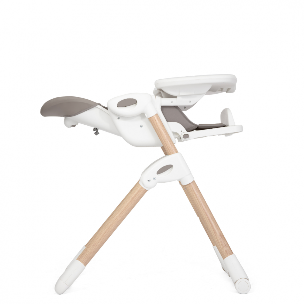 Scaun de masa pentru copii Joie Mimzy Recline Walnut Wood  spatar reglabil in 5 pozitii, inaltime ajustabila si tavita reglabiladetasabila, centuri, greutate suportata 15 kg - 2 | YEO
