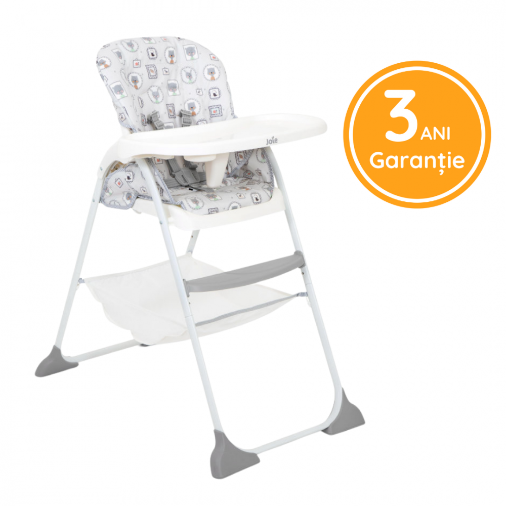 Scaun de masa pentru copii Joie Mimzy Snacker Portrait pliabil, spatar reglabil, suport pentru picioare, tavita ajustabila, centuri - 3 | YEO