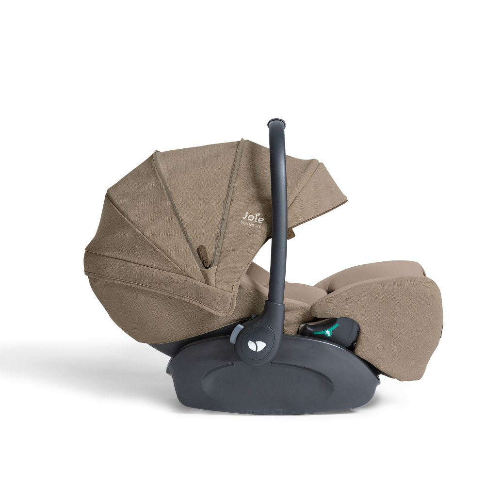Scoica auto pentru copii Joie i-Level Pro Signature Sandstone i-Size, inclinabila, 40-87 cm, certificata R129 , tetiera ajustabla, husa detasabila, greutate suportata 13 kg - 1 | YEO