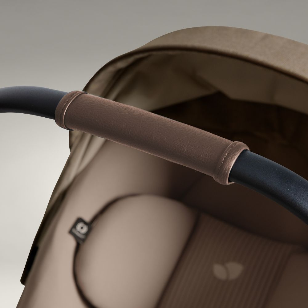 Scoica auto pentru copii Joie i-Level Pro Signature Sandstone i-Size, inclinabila, 40-87 cm, certificata R129 , tetiera ajustabla, husa detasabila, greutate suportata 13 kg - 6