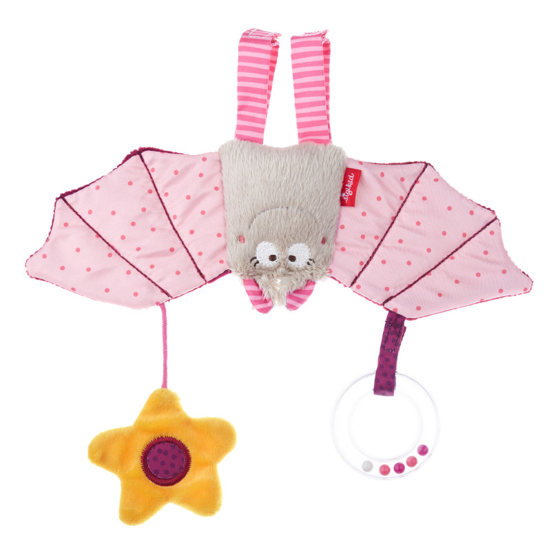 Jucarie suspendabila Liliac roz Sigikid - 7
