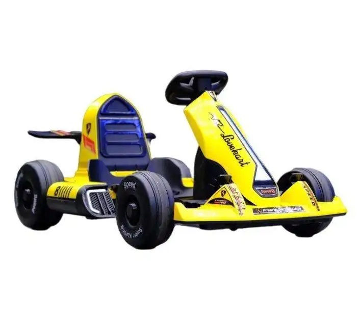 Kart electric pentru copii Nichiduta LoveKart Speed8 12V,doua motoare puternice,scaun confortabil,roti rezistente - 1