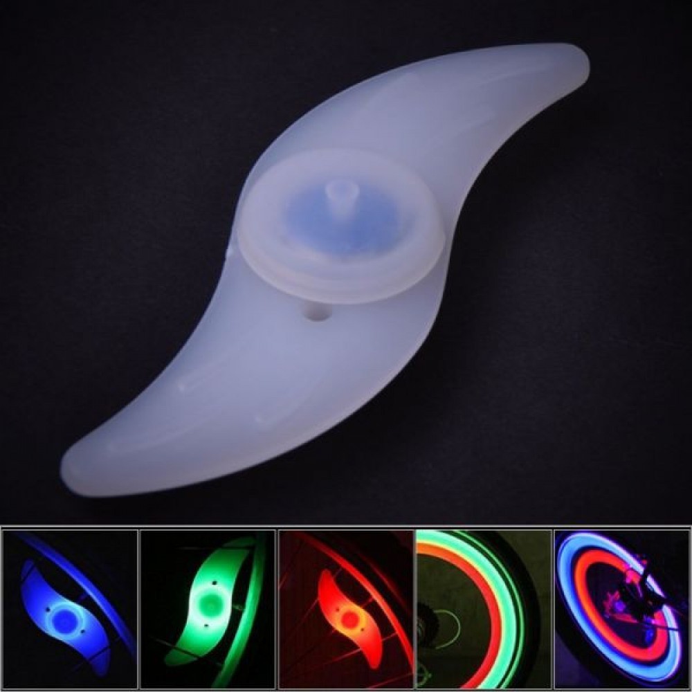 Lumina pentru spita bicicleta, led multicolor, 3 moduri de iluminare