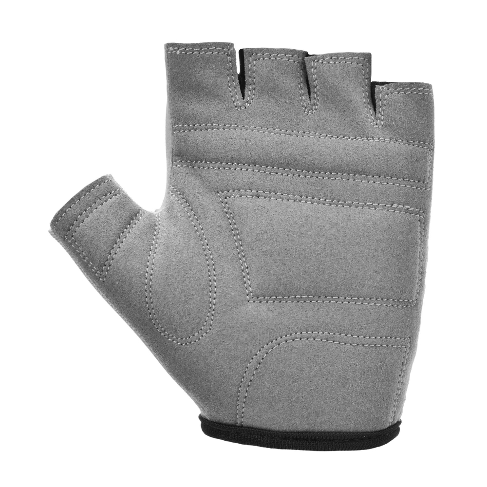 Manusi de ciclism pentru copii, Meteor, cu piele ecologica si insertii din spuma, inchidere velcro, masura S, lungime manusa 11.2 cm, Spider