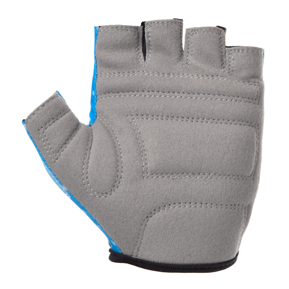 Manusi de ciclism pentru copii, Meteor, cu piele ecologica si insertii din spuma, inchidere velcro, masura XS, lungime manusa 10.7cm, Kitty - 1 | YEO