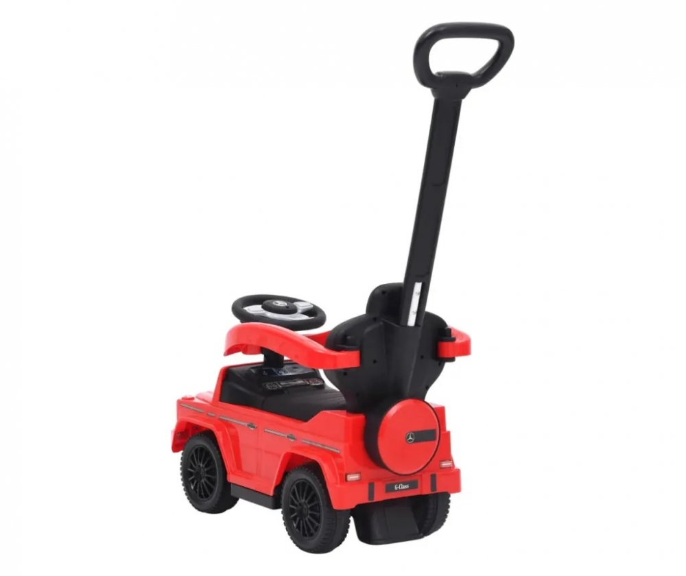 Masinuta copii de impins R-Sport Mercedes G350 AMG Rosu, maner parental detasabil, suport pentru picioare, bara de protectie, melodii si claxon, greutate maxima admisa 25 kg - 4