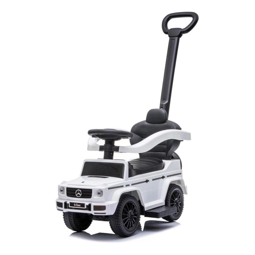 Masinuta copii de impins R-Sport Mercedes G350 AMG Alb, maner parental detasabil, suport pentru picioare, bara de protectie, melodii si claxon, greutate maxima admisa 25 kg - 9