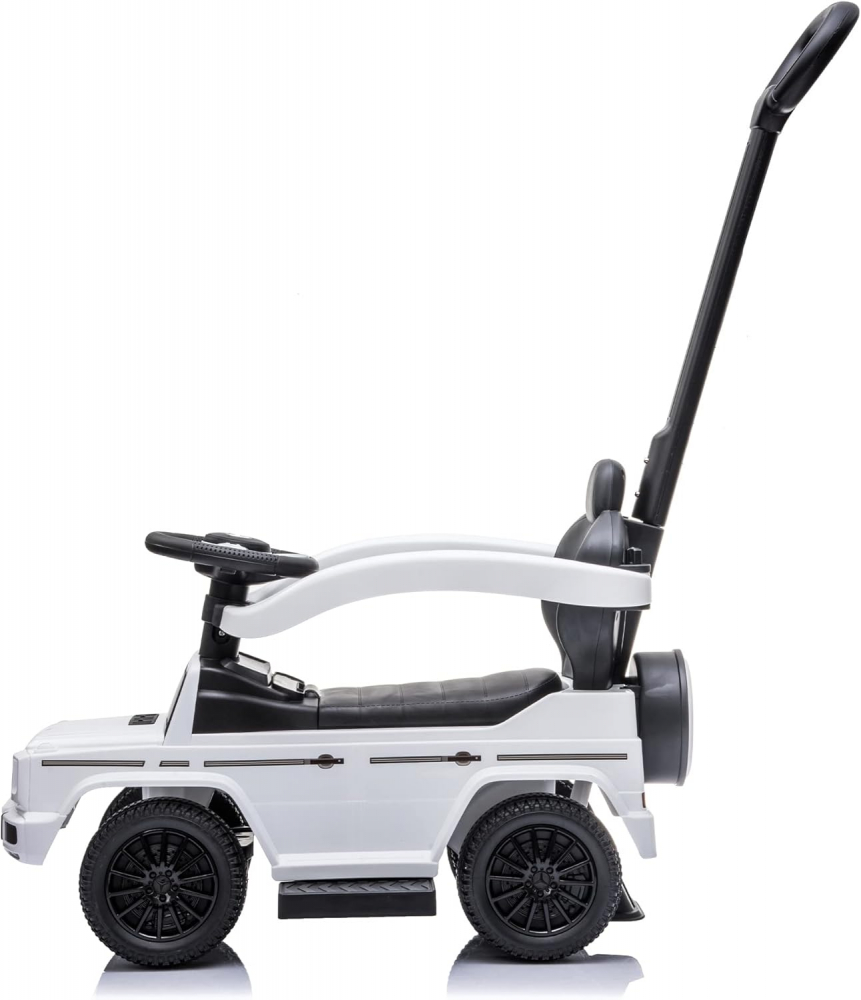 Masinuta copii de impins R-Sport Mercedes G350 AMG Alb, maner parental detasabil, suport pentru picioare, bara de protectie, melodii si claxon, greutate maxima admisa 25 kg - 8