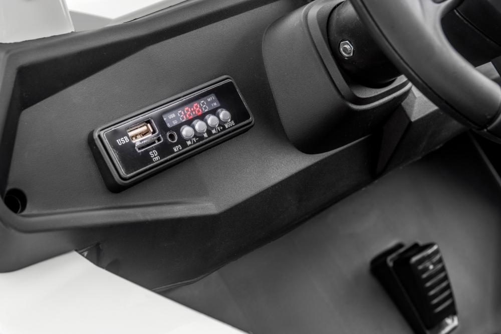 Masinuta electrica copii 4x4 Nichiduta Xtreme Jumper UTV-MX Red cu telecomanda 2.4G, 4Motoare 300W, Doua locuri, Roti Eva cu Suspensii, Scaun piele,Acumulator 12V7Ah,Pornire la cheie,Schimbator viteze,Lumini LED,Slow Start - 3