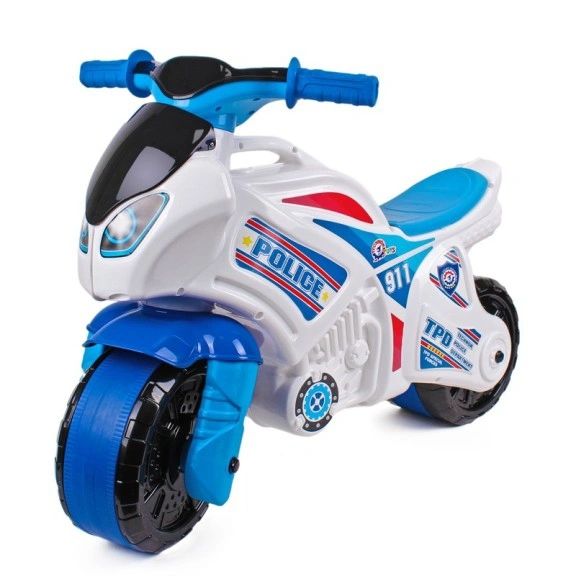 Motocicleta copii fara pedale Ride On TechnoK TPD departamentul de politie - 3