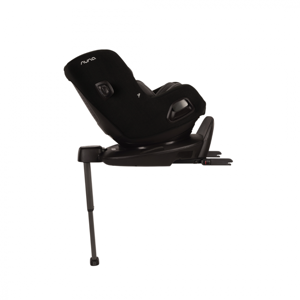 Scaun auto pentru copii Nuna PRUU Caviar, 40-105 cm, testat ADAC si certificat R129, rotativ, spatar reglabil, tetiera ajustabila - 2