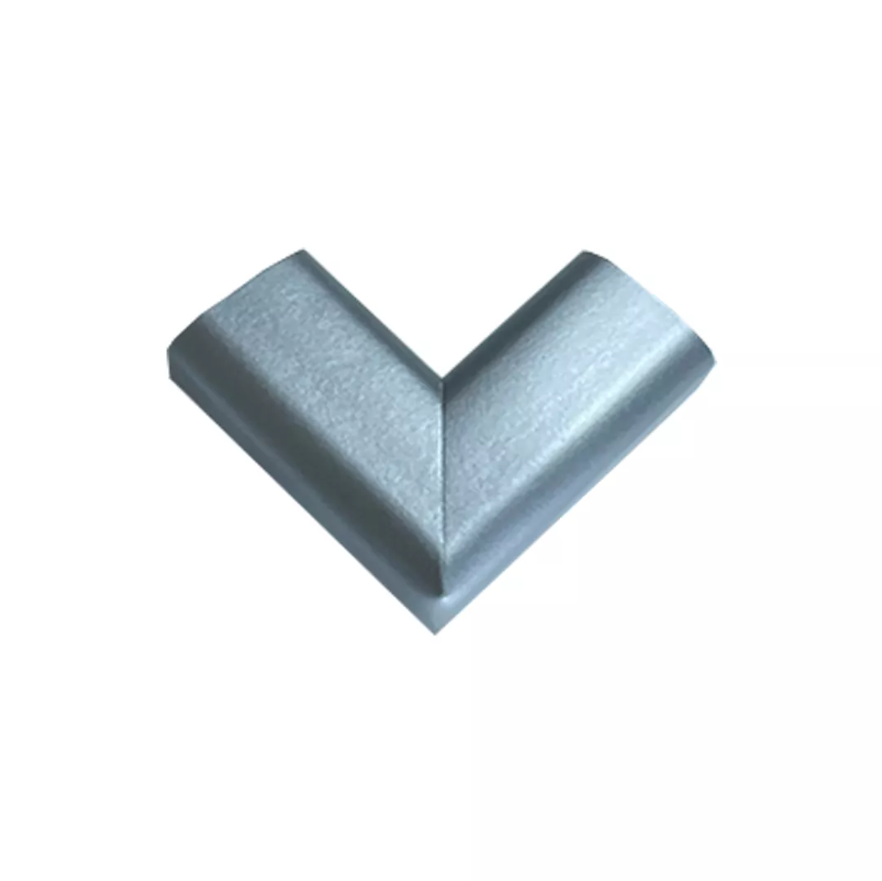 Protectie colturi mobila pentru copii Car Boy Safety argintiu latura interioara 3 cm