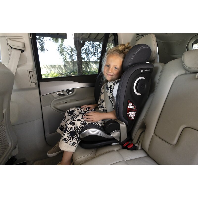 Scaun auto pentru copii Be Cool Mars Iron I-Size, 100-150 cm, cu isofix, spatar reglabil, SPS, tetiera ajustabila, standard ECE R129 - 4