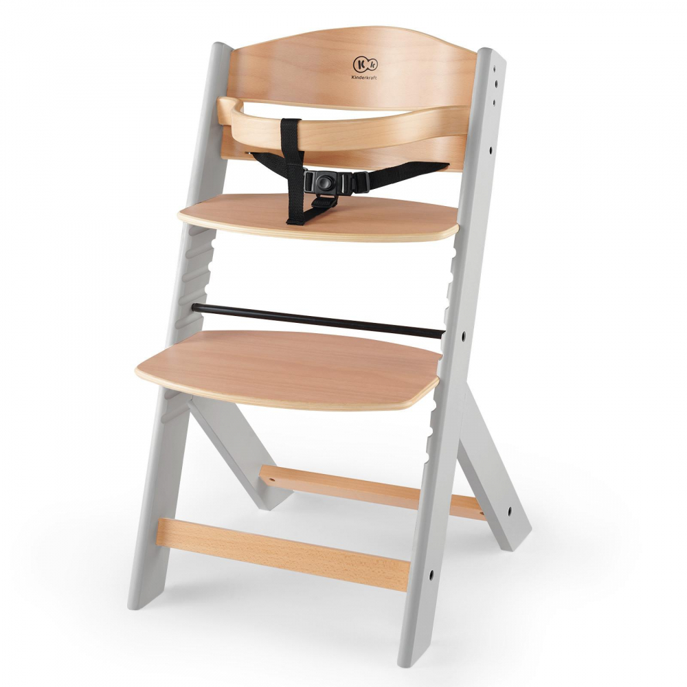 Scaun de masa 3 in 1 Kinderkraft Enock woodengrey - 3 | YEO