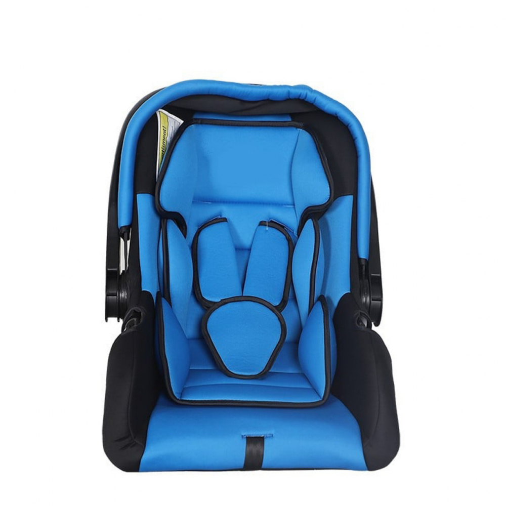 Scaun auto Novokids Safety Shell PRO Albastru, Omologare R-129 i-Size, Maner reglabil, Captuseala confortabila, Sistem de prindere in 5 puncte, Greutate admisa 13 kg - 1 | YEO