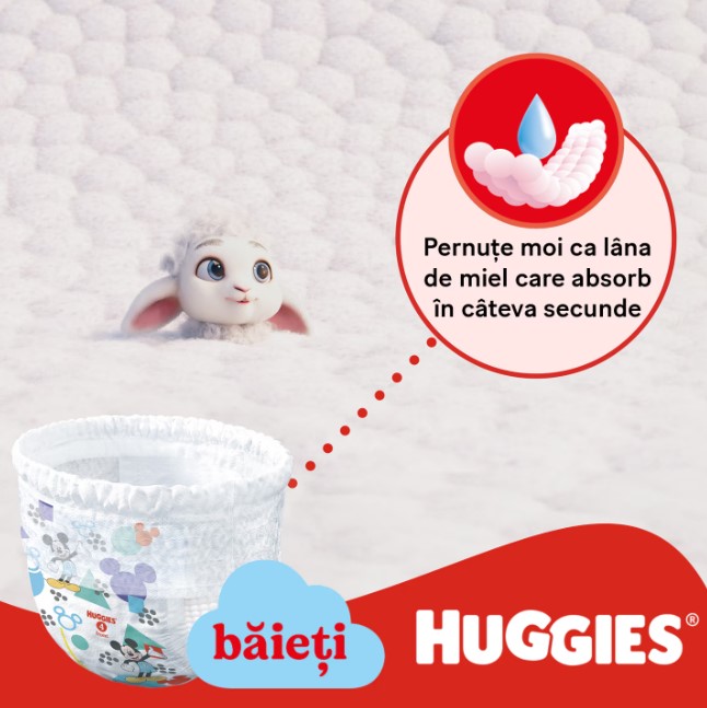 Scutece-chilotel Huggies Mega pack 3 Boy 6-11 kg , 58 buc - 3 | YEO